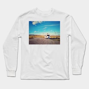 Road trip in Pincher Creek, Alberta Canada. Long Sleeve T-Shirt